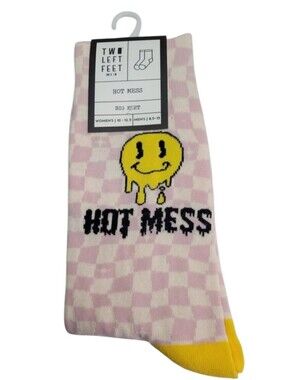Two Left Feet Sock Co. "Hot Mess" Socks